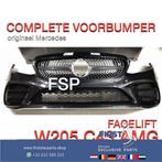 W205 C43 Facelift AMG Voorbumper Mercedes C Klasse bumper 20, Gebruikt, -, Voor, Ophalen of Verzenden