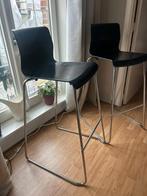 Set van 2 stevige barkrukken / barstoelen IKEA, Huis en Inrichting, Barkrukken, Ophalen, Kunststof