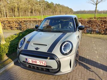 Mini Cooper full elektrisch, Auto's, Mini, Zwart, Leder, Elektrisch, Parkeersensor