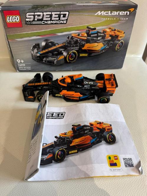 lego speed champions mclaren f1 formule 1 76919, Kinderen en Baby's, Speelgoed | Duplo en Lego, Zo goed als nieuw, Lego, Complete set