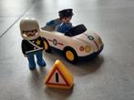 Playmobil 123 - Politiewagen met agent - 6736 + extra figuur, Ophalen, Zo goed als nieuw, Complete set