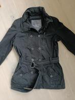 Trenchcoat jas Esprit, 40, Kleding | Dames, Maat 38/40 (M), Zwart, Ophalen of Verzenden, Gedragen