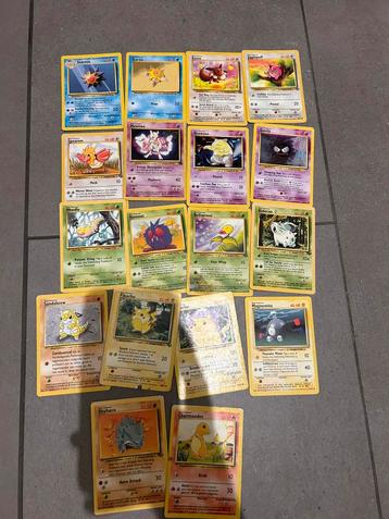 Pokemon kaarten beschikbaar voor biedingen