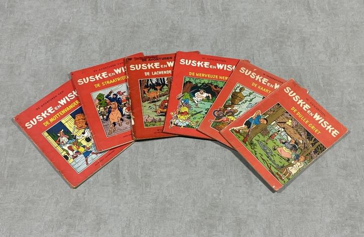 Vandersteen - Suske en Wiske - lot oude strips, Boeken, Stripverhalen, Gelezen, Ophalen