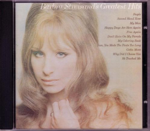 CD- Barbra Streisand – Barbra Streisand's Greatest Hits, CD & DVD, CD | Pop, Enlèvement ou Envoi
