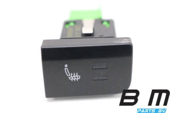 Schakelaar stoelverwarming rechts VW Polo 6R 6R0963564B, Auto-onderdelen, Dashboard en Schakelaars, Gebruikt