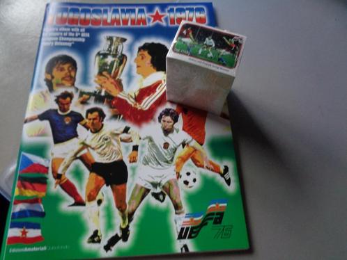VOETBAL EURO 76 VOLLEDIGE LOSSE SET incl LEEG ALBUM 434ST, Hobby en Vrije tijd, Stickers en Plaatjes, Ophalen of Verzenden