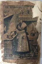 De Belgische keukenmeid, Oud kookboek, (vermoed 1910-1920) B, Enlèvement
