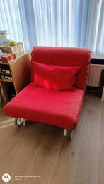 Opplooibaar logeerbed, Huis en Inrichting, Ophalen, 90 cm, 200 cm, Stof