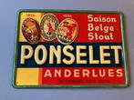 Anderlues 1937 Ponselet, Enlèvement ou Envoi, Comme neuf, Panneau publicitaire