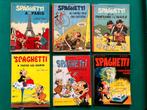 6 Spaghettistrips, waaronder 3 „1e editie”, Gelezen, Meerdere stripboeken