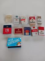 Lot vintage luciferdoosjes marlboro belga bastos, Comme neuf, Enlèvement ou Envoi