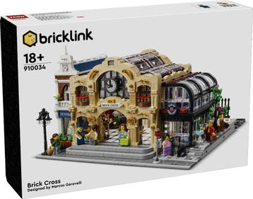 Lego Bricklink Brick Cross Railway Station 910034