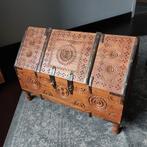 Coffret artisanal asiatique, Maison & Meubles, Moins de 50 cm, 50 à 100 cm, Enlèvement, Utilisé