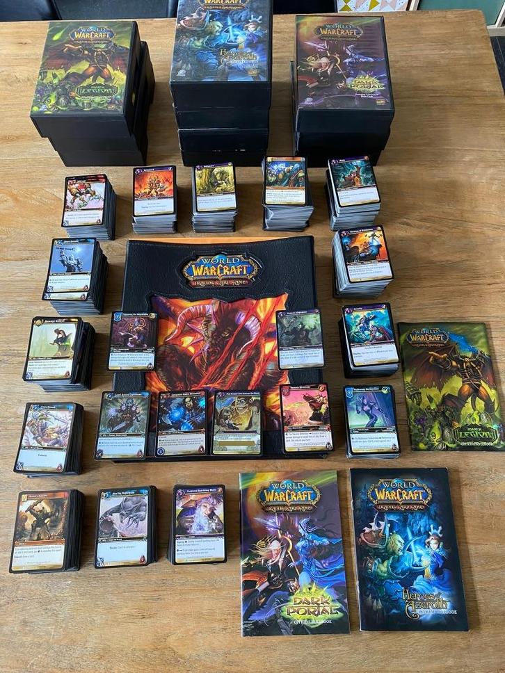 World of Warcraft TCG, Hobby en Vrije tijd, Verzamelkaartspellen | Overige, Zo goed als nieuw, Meerdere kaarten, Ophalen
