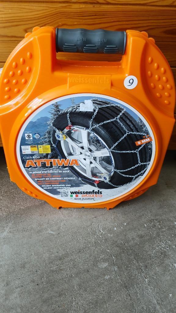 Nieuwe Attiwa-sneeuwkettingen zijn nooit geïnstalleerd, Auto diversen, Sneeuwkettingen, Nieuw, Ophalen of Verzenden