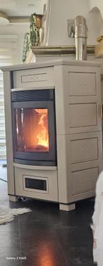 Pelletkachel Piazzetta Ginevra 15kw inclusief levering, Huis en Inrichting, Kachels, Ophalen, Zo goed als nieuw, Pelletkachel