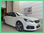 Peugeot 308 SW 1.2 GT-LINE Automaat *Leder/GPS/Pano.Dak*, Auto's, Automaat, USB, Wit, Leder