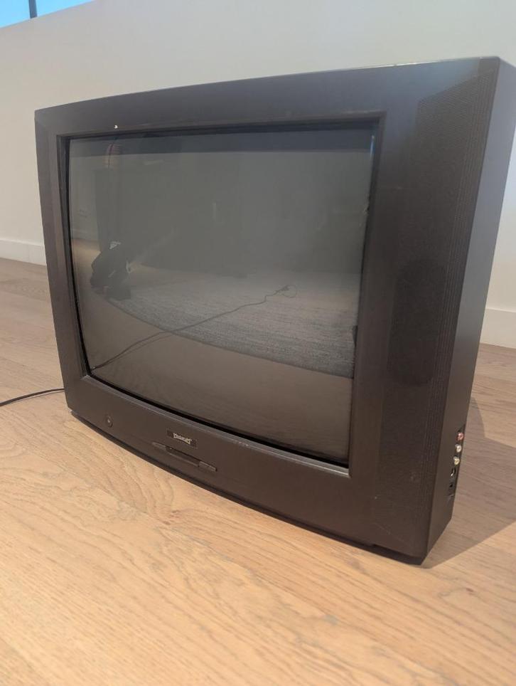 Oude CRT televisie (Magnum 5595), Audio, Tv en Foto, Vintage Televisies, Gebruikt, 40 tot 60 cm, Overige merken, Ophalen