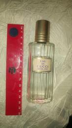 Vintage Flacon vide lege eau toilette parfum Gucci 50 ml, Utilisé, Enlèvement ou Envoi
