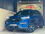 Ford Explorer PHEV 3.0 EcoBoost AWD ST-Line * 7 PLACES *, Auto's, Ford, Automaat, 3160 kg, Gebruikt, Blauw