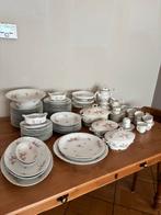 Prachtig vintage BAUDOUR 103-delig porseleinen servies!, Antiek en Kunst, Antiek | Servies compleet, Ophalen