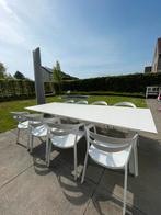 Tuintafel + tuinstoelen, Jardin & Terrasse, Tables de jardin, Enlèvement, Aluminium
