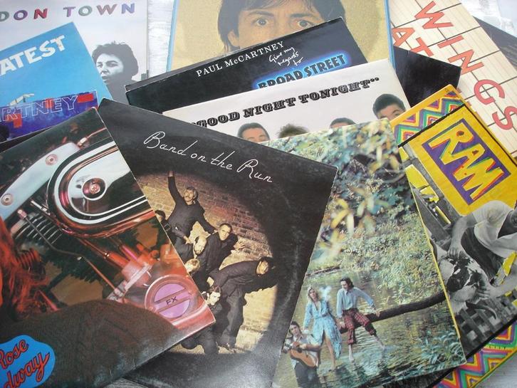 Lot LP's Paul McCartney / Wings ex Beatle, Cd's en Dvd's, Vinyl | Rock, Gebruikt, Poprock, Verzenden