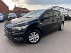 Dacia Sandero stepway benzine 1000cc, Euro 6, Zwart, Bedrijf, 5 deurs