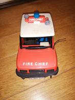 Playmobil Fire Chief vintage jaren 80, Enlèvement, Utilisé, Playmobil en vrac