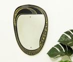 Zeldzame Spiegel Vintage Jaren 50 Art Deco France Retro, Huis en Inrichting, Ophalen of Verzenden