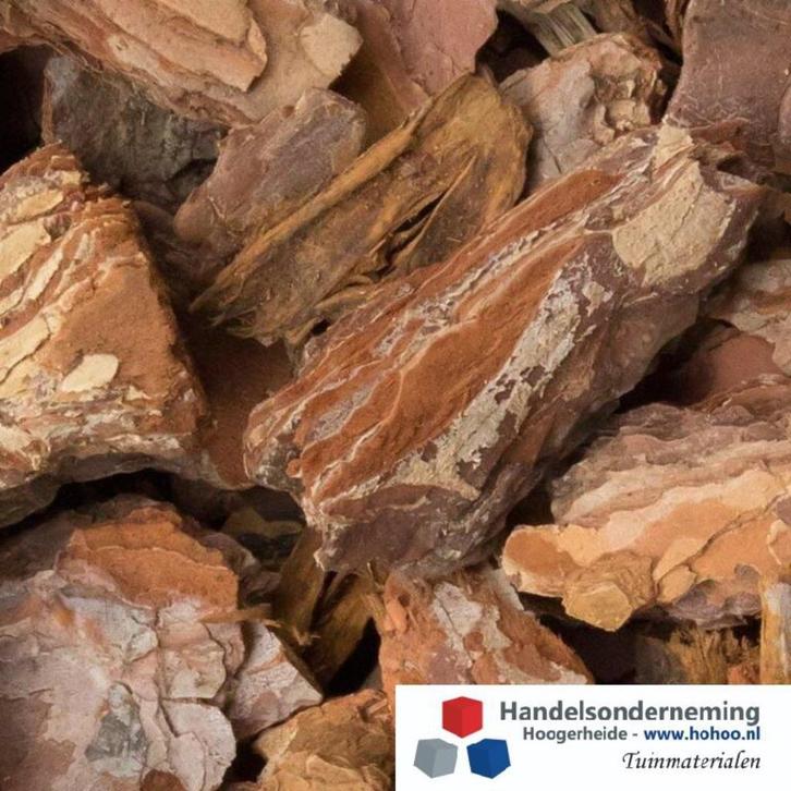 Boomschors natuurlijke bodembedekker droge schors tuin pad, Tuin en Terras, Grind, Keien en Split, Nieuw, Overige typen, Bruin