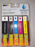 Canon 570/571 - Cartouches d'encre, Informatique & Logiciels, Cartridge, Canon, Enlèvement ou Envoi, Neuf