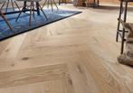 Visgraat parket vanaf €34,90/m² !, 10 à 30 cm, Parquet, 10 m²² ou plus, Bois