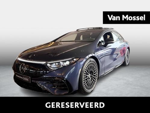 Mercedes-Benz EQS 580 4MATIC 108Kwh AMG Line +ACHTERAS STURI, Auto's, Mercedes-Benz, Bedrijf, Te koop, EQS, 360° camera, 4x4, ABS