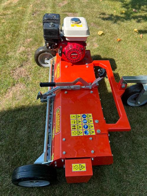 Caravaggi verticuteerder, Tuin en Terras, Verticuteermachines, Zo goed als nieuw, Benzine, Ophalen