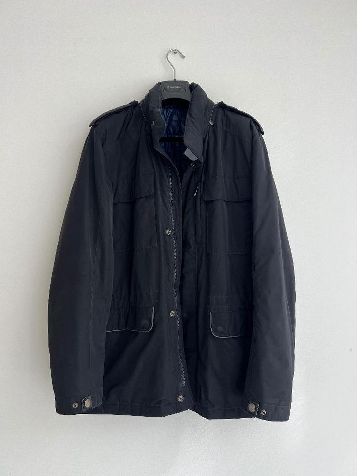 Ermenegildo Zegna parka jack, Kleding | Heren, Jassen | Winter, Gedragen, Maat 56/58 (XL), Zwart, Ophalen of Verzenden