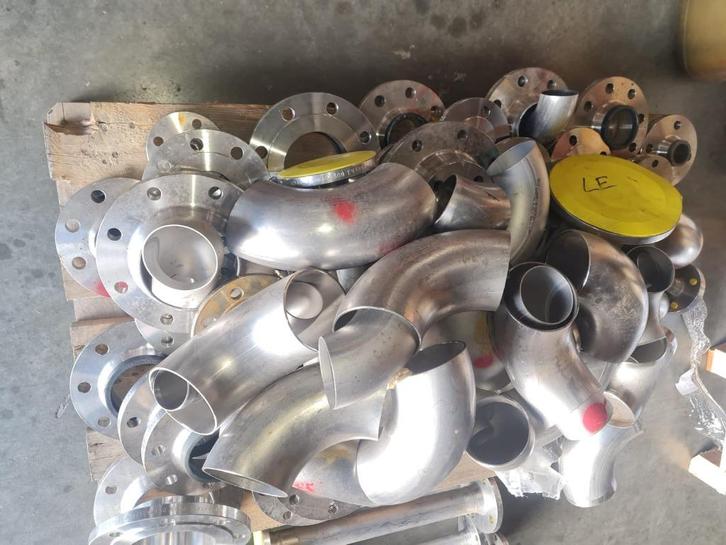 Inox lasflenzen en toebehoren, Doe-het-zelf en Bouw, Metalen, Nieuw, Overige metalen, Ophalen