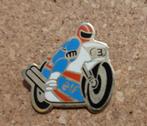Huile Elf pour motocross Pin Moto, Collections, Comme neuf, Marque, Enlèvement ou Envoi, Insigne ou Pin's