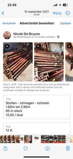Statioen, stut: betere kwaliteit 1,60m tot 2,90m, Doe-het-zelf en Bouw, Ophalen, Zo goed als nieuw, Nicole & Co, Nicole-co@outlook.com