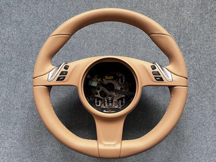 911 Boxster Cayenne Panamera beige stuur verwarming NIEUW, Auto-onderdelen, Besturing, Porsche, Gebruikt, Ophalen of Verzenden