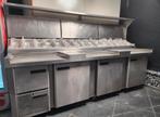 Inox koelwerkbank, Ophalen