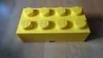 Lego grote opbergbox geel, Kinderen en Baby's, Speelgoed | Duplo en Lego, Ophalen, Zo goed als nieuw, Complete set, Lego