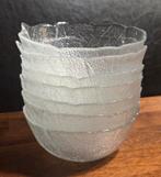 Vintage Arcoroc Aspen schaaltjes  - 6 stuks, Huis en Inrichting, Ophalen of Verzenden, Zo goed als nieuw, Glas, Schaal