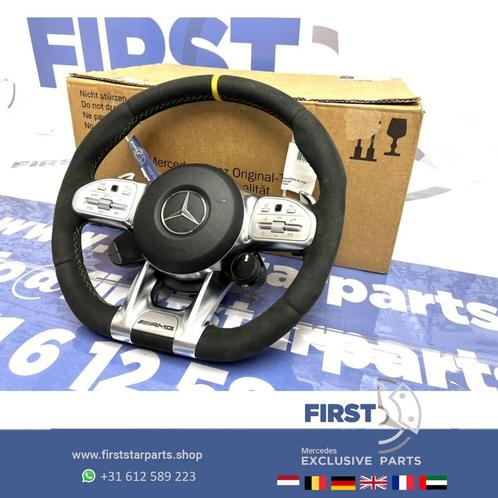 AMG STUUR 2021 ALCANTARA A45 CLA35 C63 CLS63 E63 G G63 GLC63, Auto-onderdelen, Besturing, Mercedes-Benz, Gebruikt, Ophalen of Verzenden