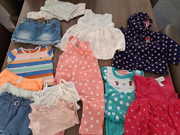 Kledingbundel meisje- maat 68- zomer beschikbaar voor biedingen