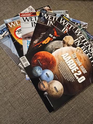 6 tijdschriften Wetenschap in beeld, Enlèvement ou Envoi, Utilisé