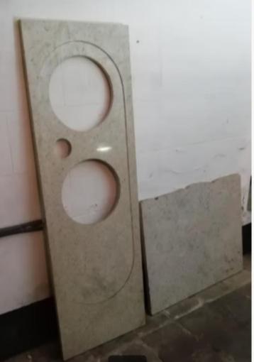 Keukentablet, tablet in graniet, Enlèvement, Comme neuf