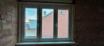 Pvc raam dubbel glas, Doe-het-zelf en Bouw, Glas en Ramen, Ophalen, Gevelraam of Ruit, 120 tot 160 cm, Zo goed als nieuw