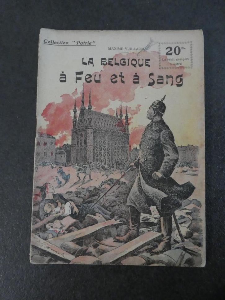 La Belgique à feu et à Sang - 1914-1918, Boeken, Oorlog en Militair, Gelezen, Overige onderwerpen, Ophalen of Verzenden